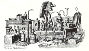 Daguerreotypistens utrustning